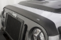 Picture of AVS 07-18 Jeep Wrangler (2 Door) Ventvisor & Aeroskin Deflector Combo Kit - Matte Black