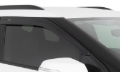 Picture of AVS 07-18 Jeep Wrangler (2 Door Only) Ventvisor Low Profile Window Deflectors 2pc - Smoke