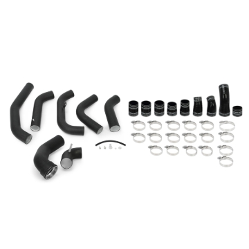 Picture of Mishimoto 15-16 Ford F-150 3.5L EcoBoost I/C Pipe Kit - Wrinkle Black