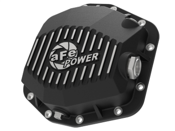 Picture of aFe Pro Series Rear Differential Cover Black 2018+ Jeep Wrangler (JL) V6 3.6L (Dana M220)