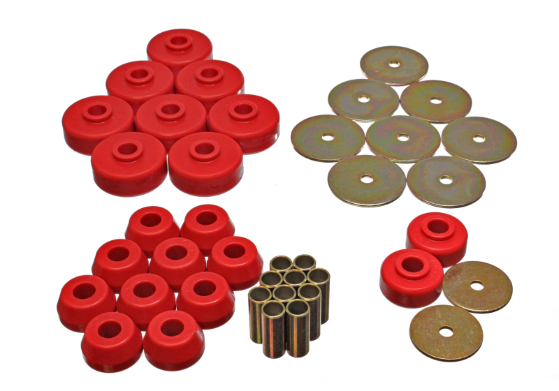 Picture of Energy Suspension ES Body Mounts-Red Bushing Kits - 8.4102R