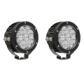 Picture of Westin Axis LED Auxiliary Light 4.75 inch Round Spot w/3W Osram (Set of 2) - Black