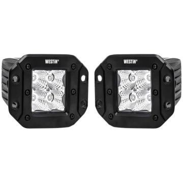 Picture of Westin FM4Q 3W Osram w/mounting hardware and pigtail connectors (set of 2) - Black