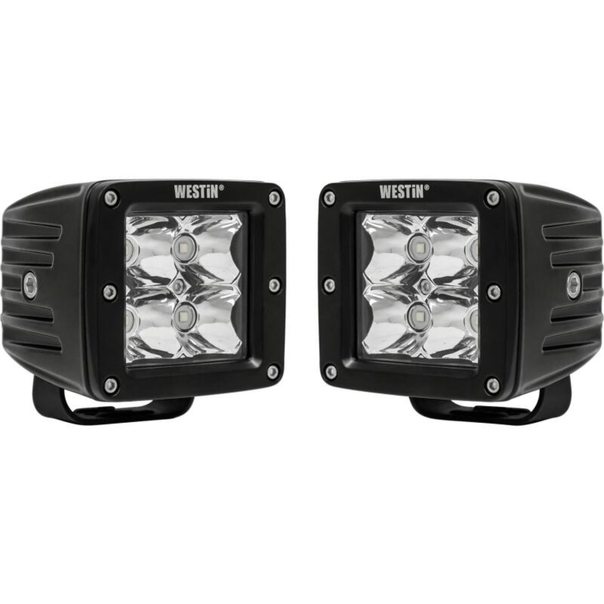 Picture of Westin Compact LED -4 5W Cree 3 inch x 3 inch (Set of 2) - Black