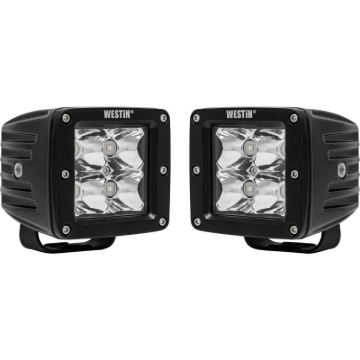 Picture of Westin Compact LED -4 5W Cree 3 inch x 3 inch (Set of 2) - Black