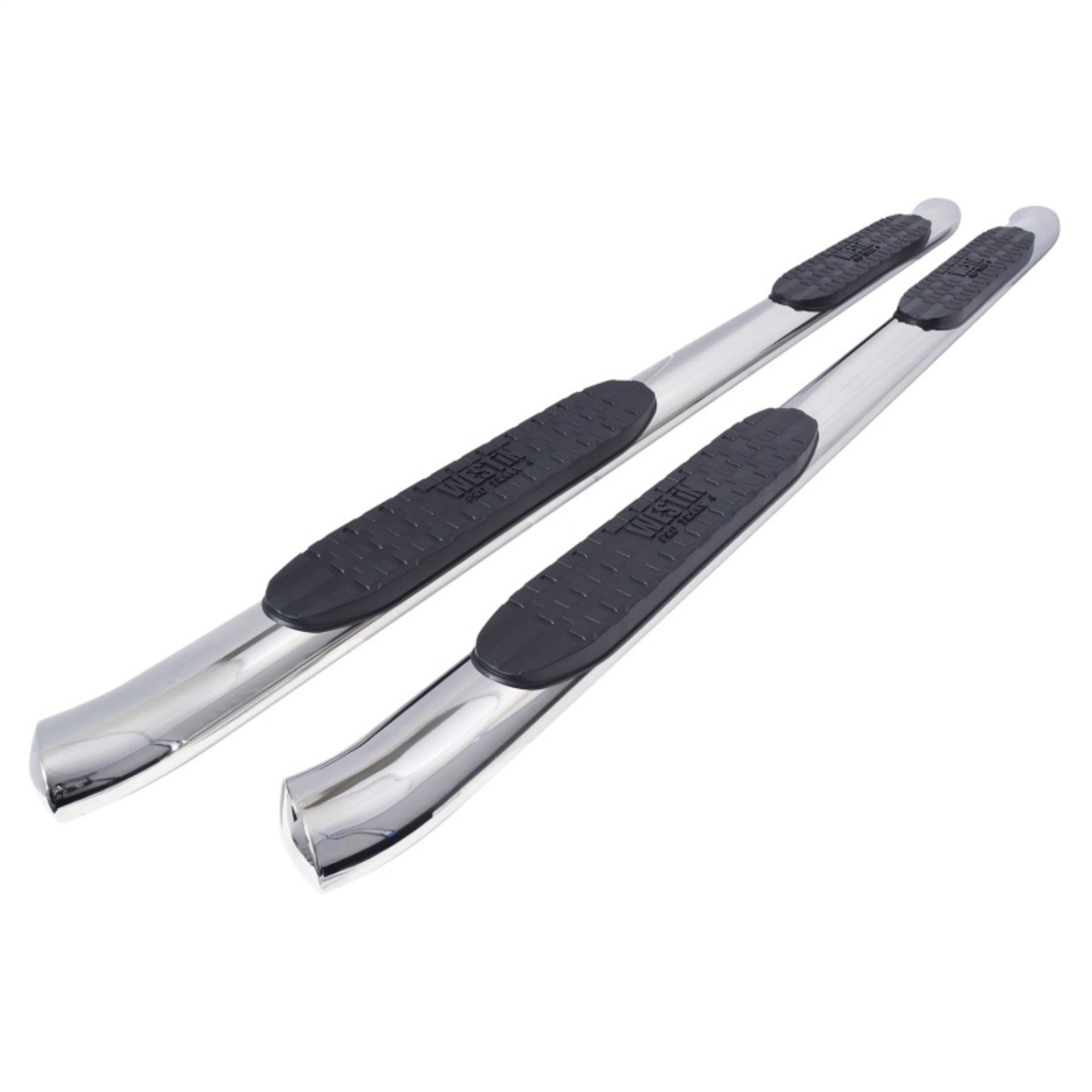 Picture of Westin 2005-2018 Toyota Tacoma Double Cab PRO TRAXX 4 Oval Nerf Step Bars - SS