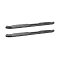 Picture of Westin 2007-2013 Chevy Silverado 1500 Ext Cab PRO TRAXX 4 Oval Nerf Step Bars - Black