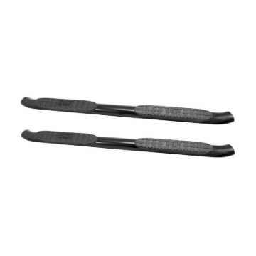 Picture of Westin 2014-2018 Chevy Silverado 1500 Reg Cab PRO TRAXX 4 Oval Nerf Step Bars - Black