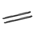 Picture of Westin 2014-2018 Chevy Silverado 1500 Reg Cab PRO TRAXX 4 Oval Nerf Step Bars - Black