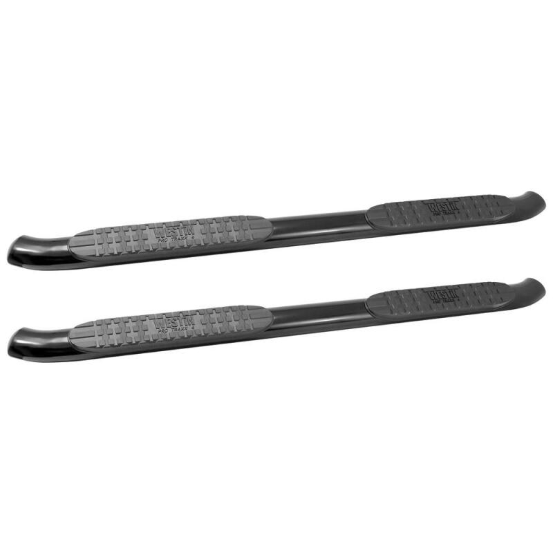 Picture of Westin 2014-2018 Chevrolet/GMC Silverado Sierra 1500 Dbl Cab PRO TRAXX 4 Oval Nerf Step Bars - Black