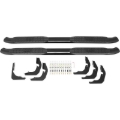 Picture of Westin 2014-2018 Chevrolet/GMC Silverado Sierra 1500 Dbl Cab PRO TRAXX 4 Oval Nerf Step Bars - Black