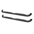 Picture of Westin 2003-2013 Chevrolet/GMC Avalanche 1500 w/out cladding Platinum 4 Oval Nerf Step Bars - Black