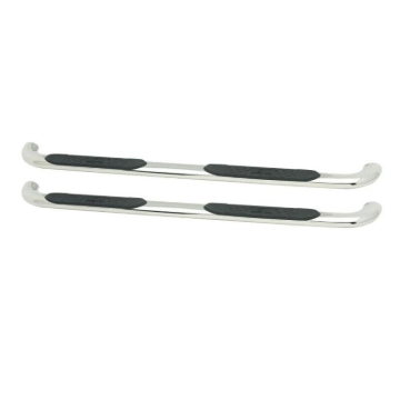 Picture of Westin 2014-2018 Chevy Silverado 1500 Dbl Cab (Body Mount) Platinum 4 Oval Nerf Step Bars - SS