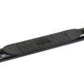 Picture of Westin 2014-2018 Chevy Silverado 1500 Dbl Cab (Body Mount) Platinum 4 Oval Nerf Step Bars - Black