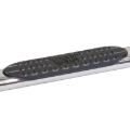 Picture of Westin 2007-2013 Chevy Silverado 1500 Crew Cab PRO TRAXX 5 Oval Nerf Step Bars - SS