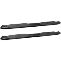Picture of Westin 2014-2018 Chevrolet/GMC Silverado Sierra 1500 Dbl Cab PRO TRAXX 5 Oval Nerf Step Bars - Black