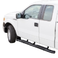 Picture of Westin 2009-2014 Ford F-150 SuperCab PRO TRAXX 5 Oval Nerf Step Bars - Black