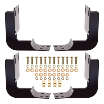 Picture of Westin 99-16 Ford F-250/350/450/550HD Reg/Supr Cab/Crew Premier Oval Nerf Step Bar Mount Kit - Blk