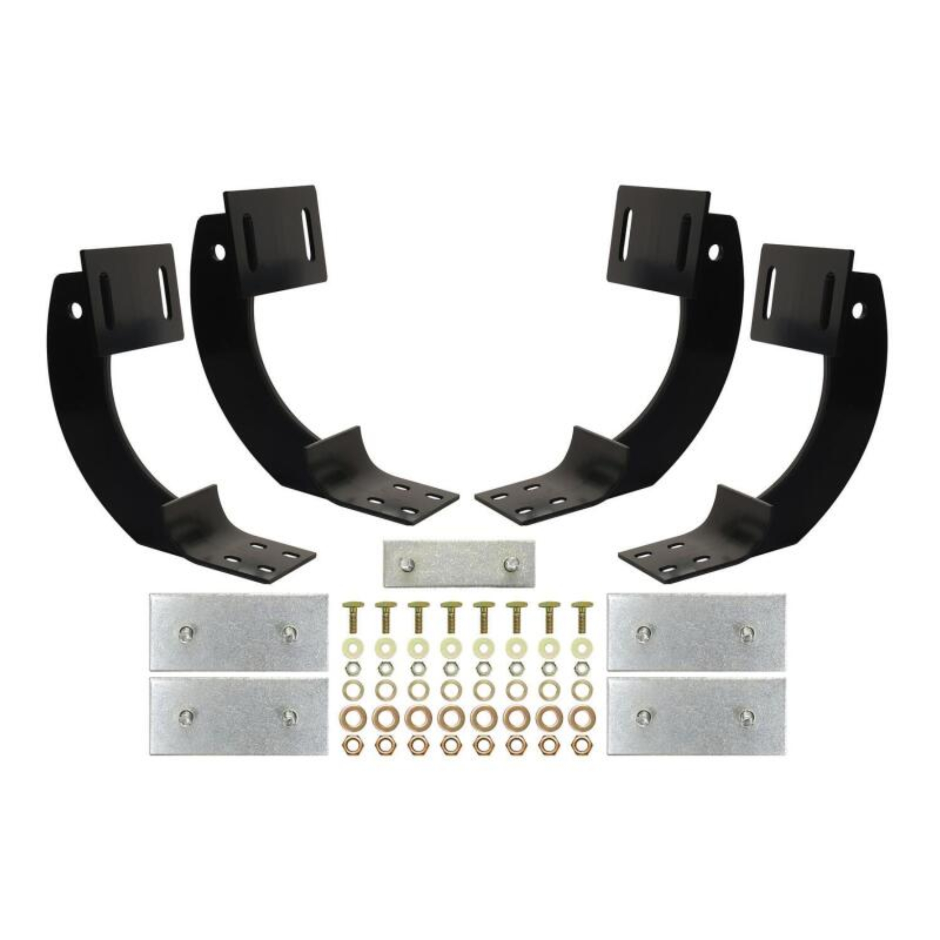Picture of Westin 97-04 Ford F-150/250LD (Heritage Ed.) Reg/Ext Cab Premier Oval Nerf Step Bar Mount Kit - Blk