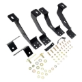 Picture of Westin 1988-1999 Chevrolet/GMC C/K Series Ext Cab Premier Oval Nerf Step Bar Mount Kit - Black