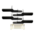 Picture of Westin 2011-2018 Dodge/Jeep Durango Premier Oval Nerf Step Bar Mount Kit - Black