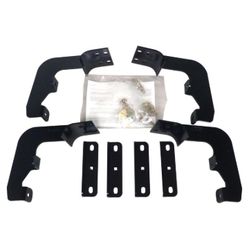 Picture of Westin 2015-2018 Ford F-150 Reg/SuperCab/SuperCrew Premier Oval Nerf Step Bar Mount Kit - Black