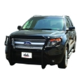 Picture of Westin 2011-2018 Ford Explorer 4dr Premier Oval Nerf Step Bar Mount Kit - Black