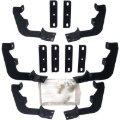 Picture of Westin 2015-2018 Chevrolet/GMC Colorado/Canyon Crew Cab Premier Oval Nerf Step Bar Mount Kit - Black