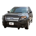 Picture of Westin Premier 4 Oval Nerf Step Bars 75 in - Black