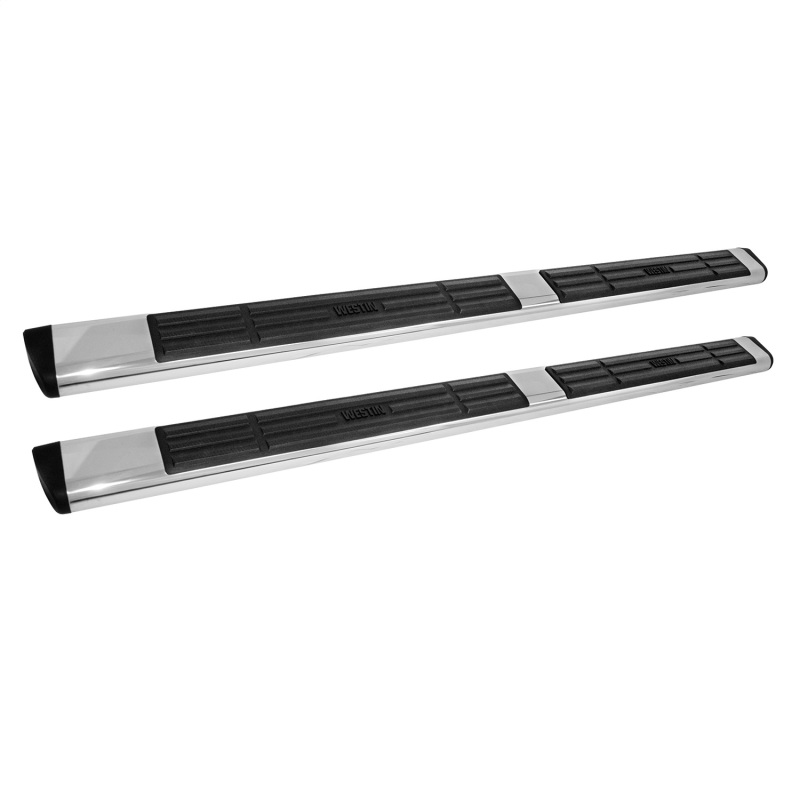 Picture of Westin Premier 6 in Oval Side Bar - Stainless Steel 91 in - Stainless Steel