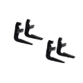 Picture of Westin 1999-2006 Toyota Tundra Ext Cab Running Board Mount Kit - Black
