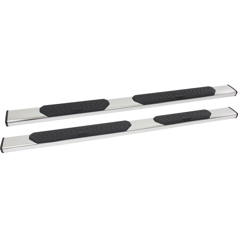Picture of Westin 2007-2018 Chevy Silverado 1500/2500/3500 Ext/Dbl Cab R5 Nerf Step Bars - SS