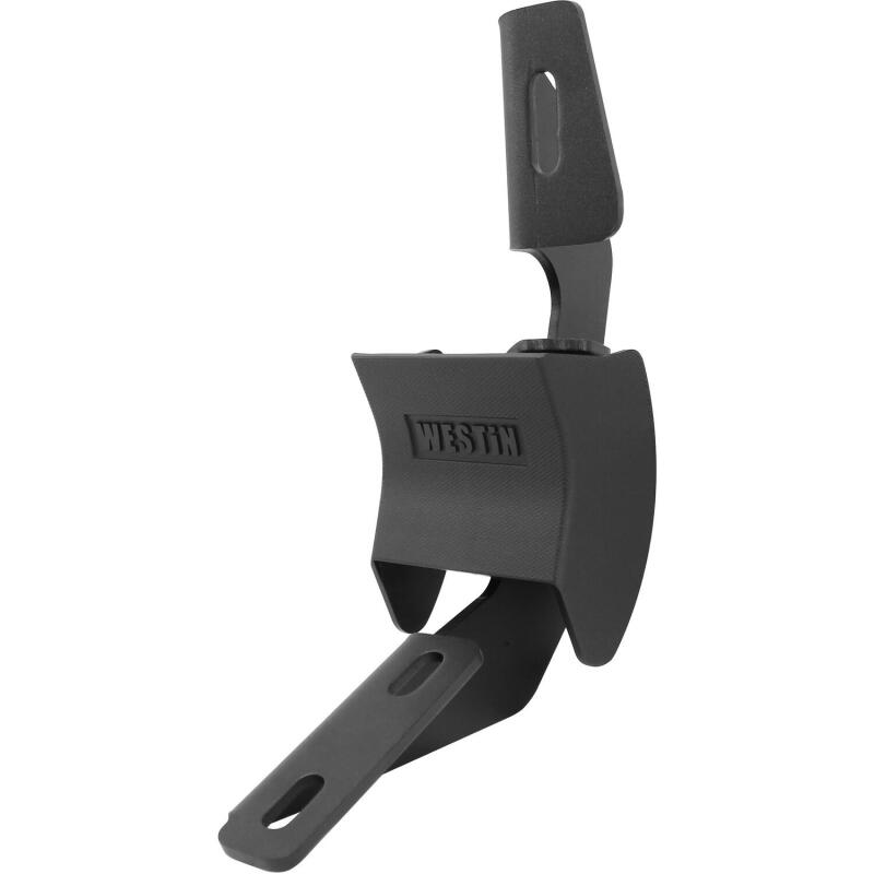 Picture of Westin 2007-2018 Chevy Silverado Ext/Dbl Cab R7 Nerf Step Bars - Black