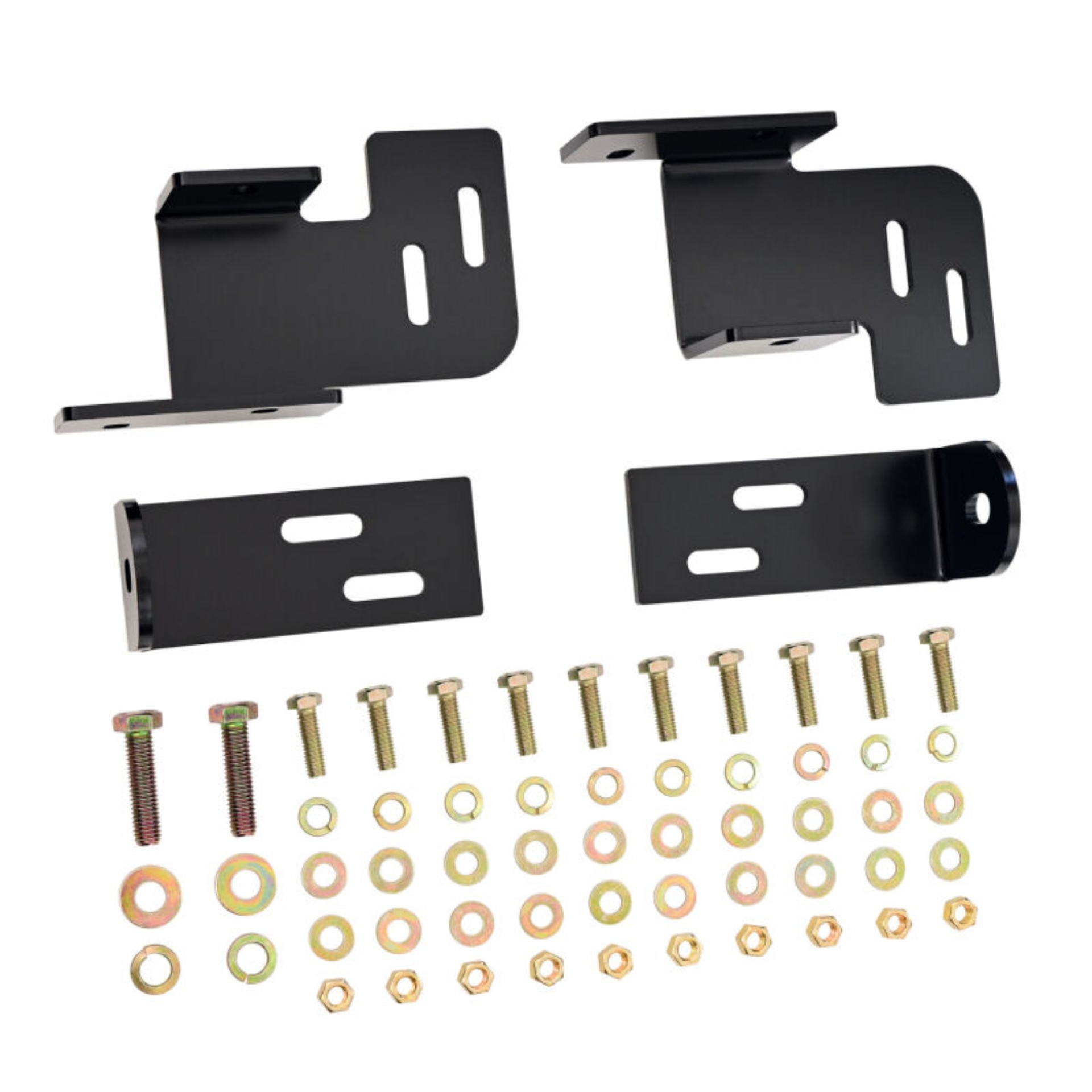 Picture of Westin 2004-2007 Chevrolet/GMC/Buick/Isuzu/Oldsmobile Rainier Safari Light Bar Mount Kit - Black