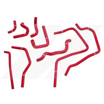 Picture of Mishimoto 01-05 Subaru WRX Red Silicone Ancillary Hoses