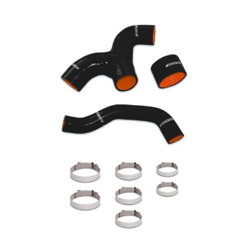 Picture of Mishimoto 02-05 Subaru WRX Black Silicone Intercooler Hoses