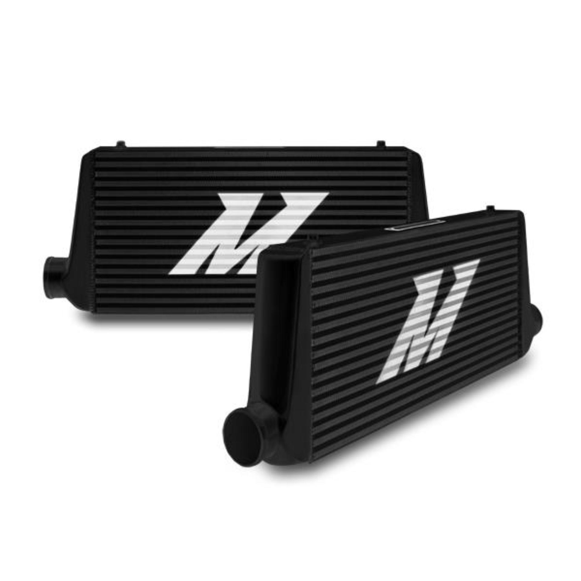 Picture of Mishimoto Universal Black S Line Intercooler Overall Size: 31x12x3 Core Size: 23x12x3 Inlet / Outlet
