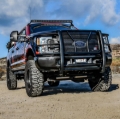 Picture of Westin 2017-2018 Ford F-250/350 HDX Grille Guard - Black