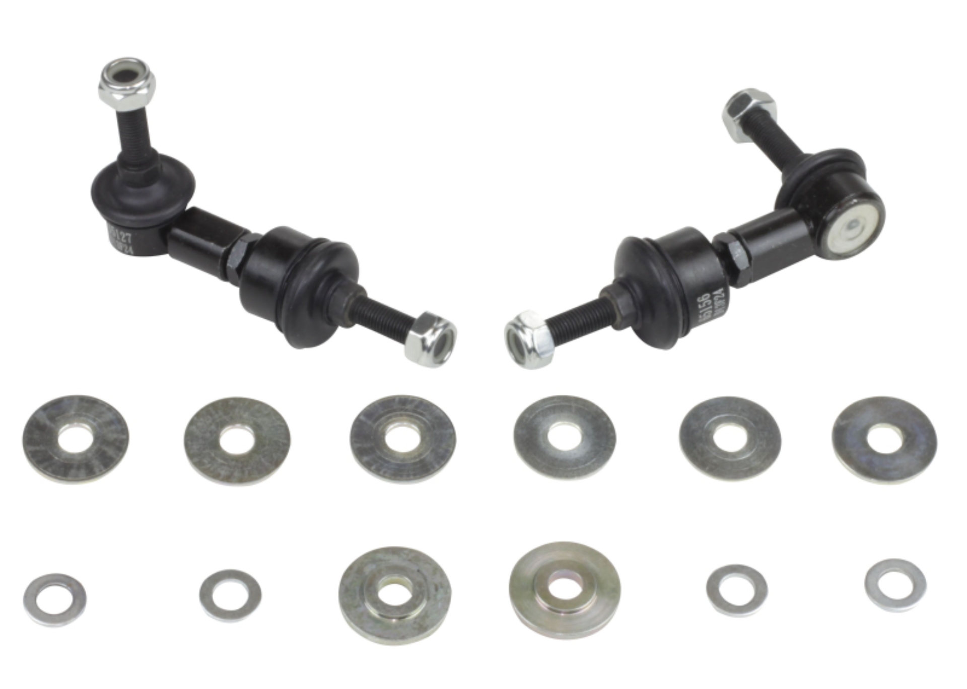 Picture of Whiteline 89-98 Nissan 240SX S13 & S14 Front Swaybar link kit-adjustable ball end links