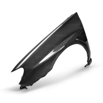 Picture of Seibon 06-07 Subaru WRX/STi (Sedan Only) 10mm Wider Carbon Fiber Fenders