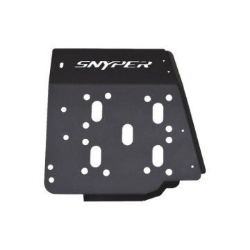 Picture of Westin/Snyper 07-17 Jeep Wrangler Transfer Case Skid Plate - Textured Black