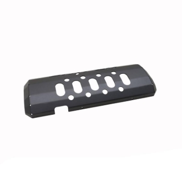 Picture of Westin/Snyper 07-17 Jeep Wrangler Muffler Skid Plate - Textured Black