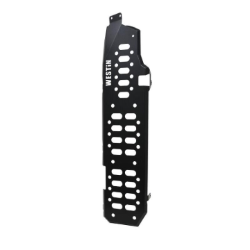 Picture of Westin 07-17 Jeep Wrangler Unlimited Gas Tank Skid Plate - Textured Black