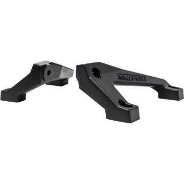 Picture of Westin/Snyper 07-17 Jeep Wrangler Snyper LED Cowl Mount - Textured Black