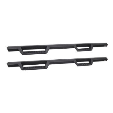 Picture of Westin/HDX 17-18 Ford F-150 SuperCab Drop Nerf Step Bars - Textured Black
