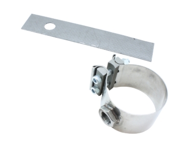 Picture of AEM No-Weld O2 Sensor Mount for 2.75 to 3 inch Diameter Pipe