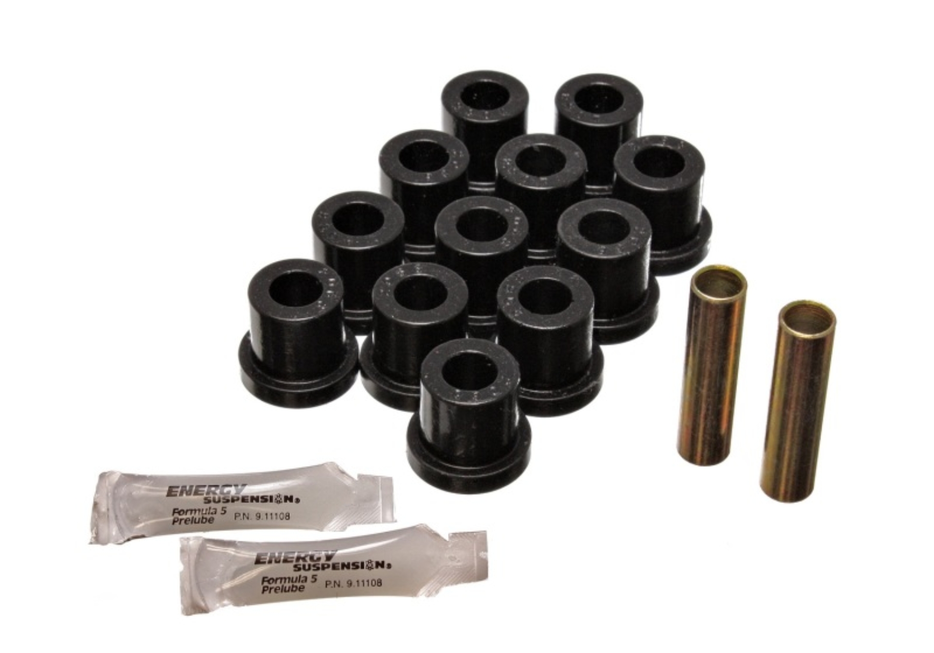 Picture of Energy Suspension ES Spring/Shackle Bush-Black Bushing Kits - 3.2118G