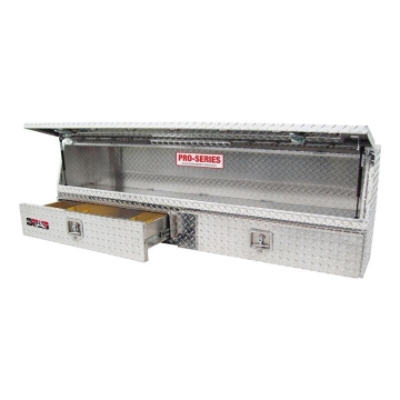 Picture of Westin/Brute Contractor TopSider 90in w/ Drawers & Doors - Aluminum