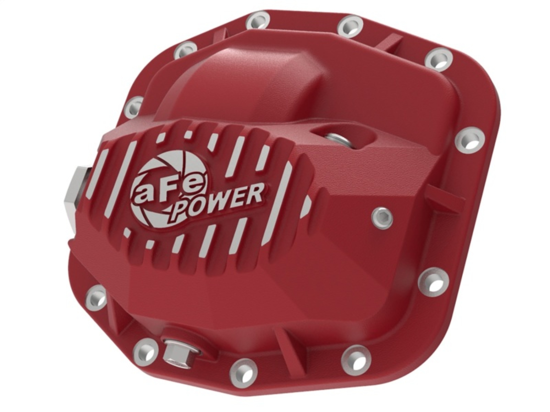 Picture of aFe Pro Series Front Differential Cover Red 2018+ Jeep Wrangler (JL) V6 3.6L (Dana M186)