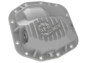 Picture of aFe Street Series Front Differential Cover Raw 2018+ Jeep Wrangler (JL) V6 3.6L (Dana M186)